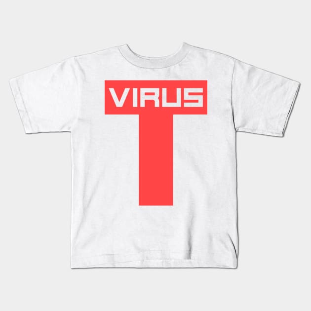 Virus Kids T-Shirt by Kiboune